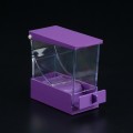 Cotton Roll Dispenser - Neon Purple