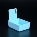 Lab Pan with Metal Clip - Light Blue