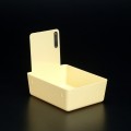 Lab Pan with Metal Clip - Light Yellow