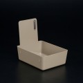 Lab Pan with Metal Clip - Beige