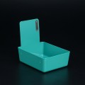 Lab Pan with Metal Clip - Teal