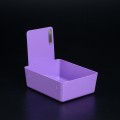 Lab Pan with Metal Clip - Neon Purple