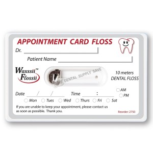 Appointment Card Floss