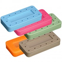 Silicone Rectangular Bur Block