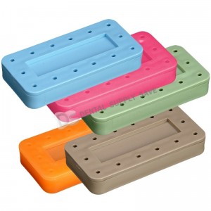 Silicone Rectangular Bur Block