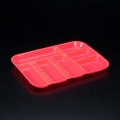 Divided Tray Size B - Neon Pink