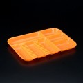 Divided Tray Size B - Neon Tangerine