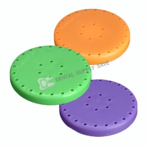 Neon & Pastel Colors Large Round Bur Block