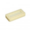 Rectangular Magnetic Bur Block - Light Yellow