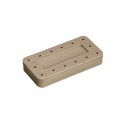Rectangular Magnetic Bur Block - Beige
