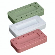 Standard Colors Rectangular Bur Block