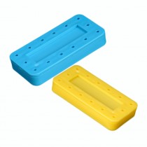 Neon & Pastel Colors-Rectangular Bur Block