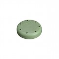 Small Round Magnetic Bur Block - Green