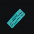 Ortho Bracket Trays - Turquoise