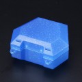 Glitter Deep Dish Retainer Boxes - Sappire Blue