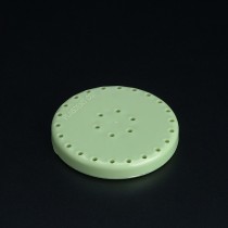 Large Round Magnetic Bur Block - Green