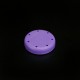 Round Bur Block - Neon Purple