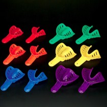 Assorted Pack-EXCELLENT-COLORS™ Disposable Impression Trays